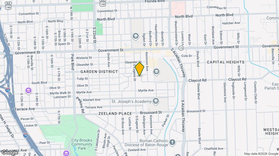 872 Arlington Ave, Unit Cabildo 1 Bed 1 Bath Mapa y Detalles de la Ubicación