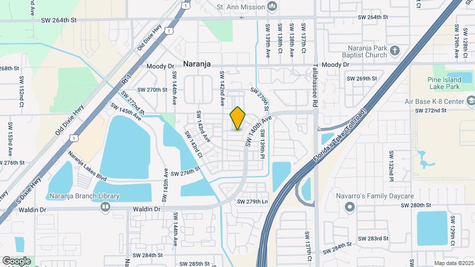14044 SW 273rd Ln Map and Location Details