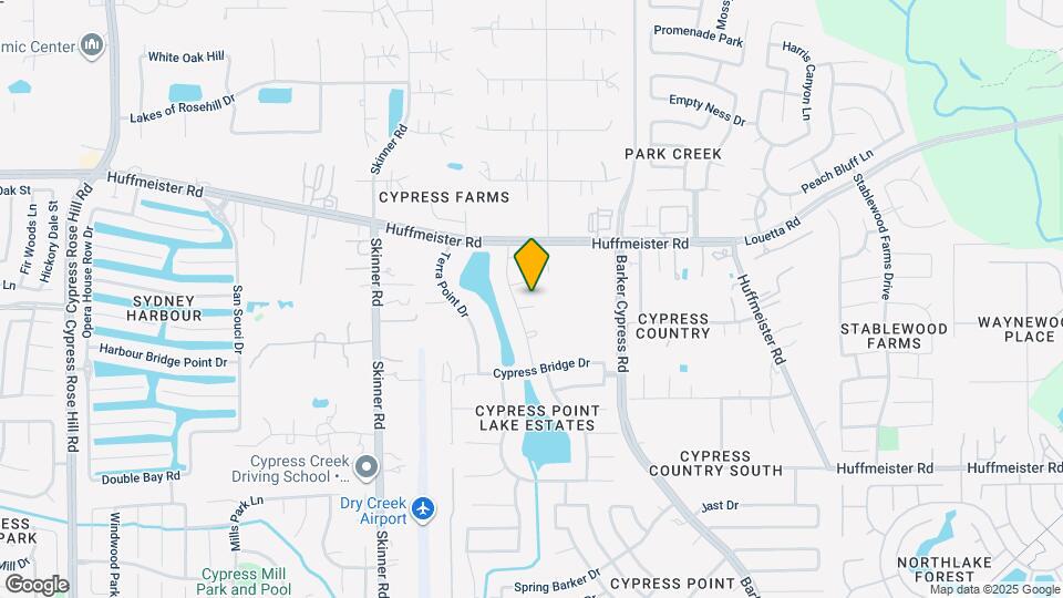 16510 Timberidge Ct Map and Location Details