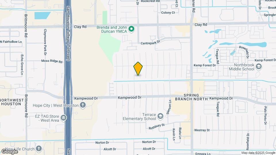 2907 Fontana Dr Map and Location Details