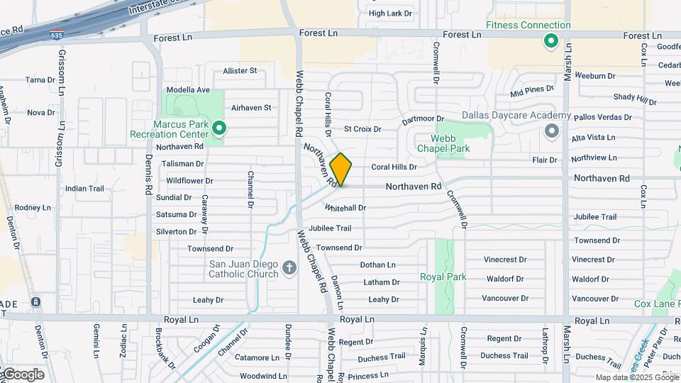 3264 Northaven Rd Map and Location Details