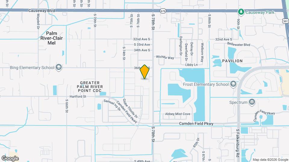 3739 Fulton Ferry Ln Map and Location Details