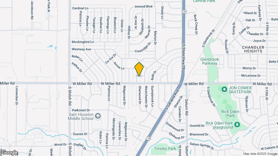 1928 Oldgate Ln Map and Location Details