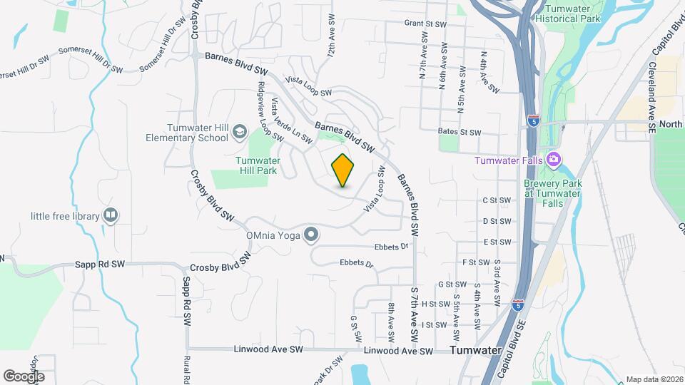 1532 Ridgeview Loop SW Map and Location Details