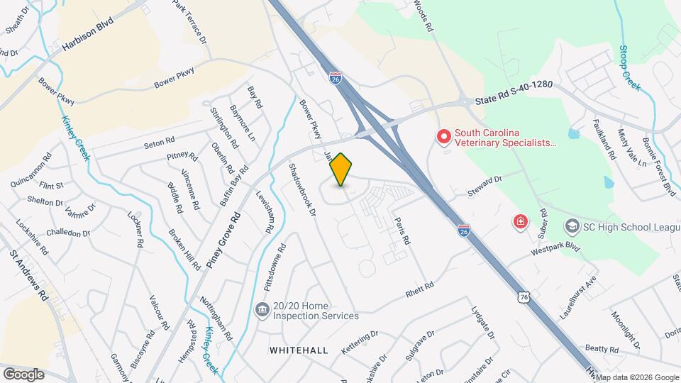 208 Forest Grove Ln Map and Location Details