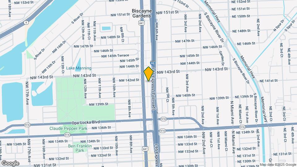 14100 NW 6th Ct Mapa y Detalles de la Ubicación