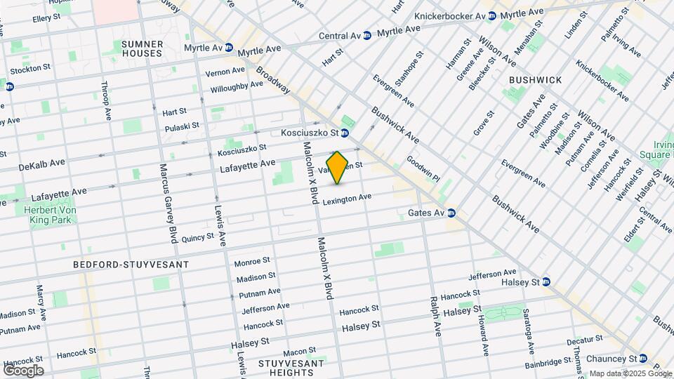 964 Greene Ave Map and Location Details