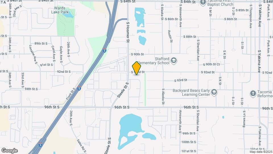 1819 S 93rd St Map and Location Details