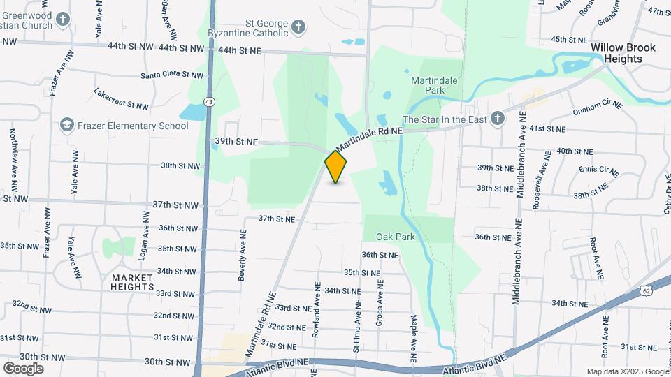 3742 Martindale Rd NE Map and Location Details