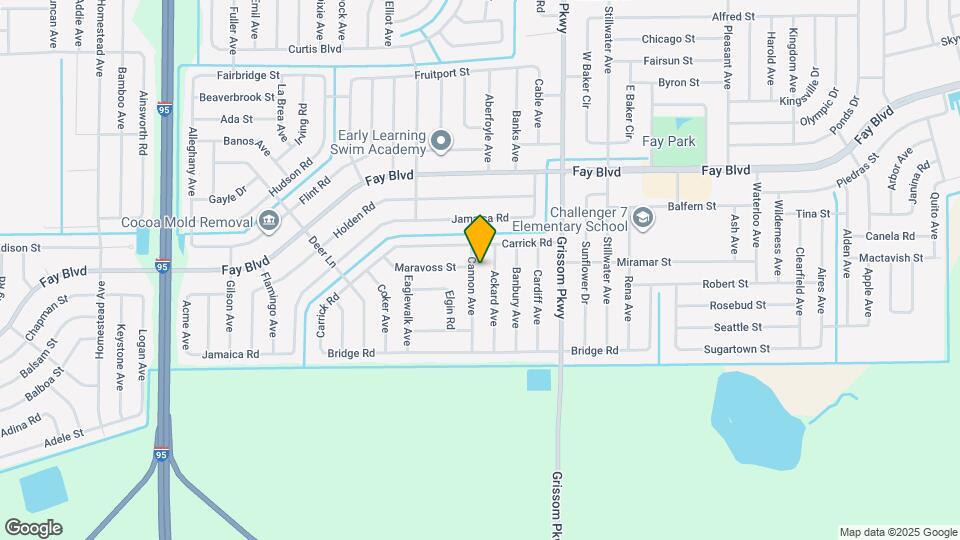 6045 Cannon Ave Map and Location Details