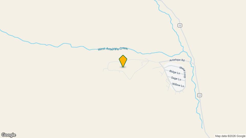 975 Antelope Rd Map and Location Details