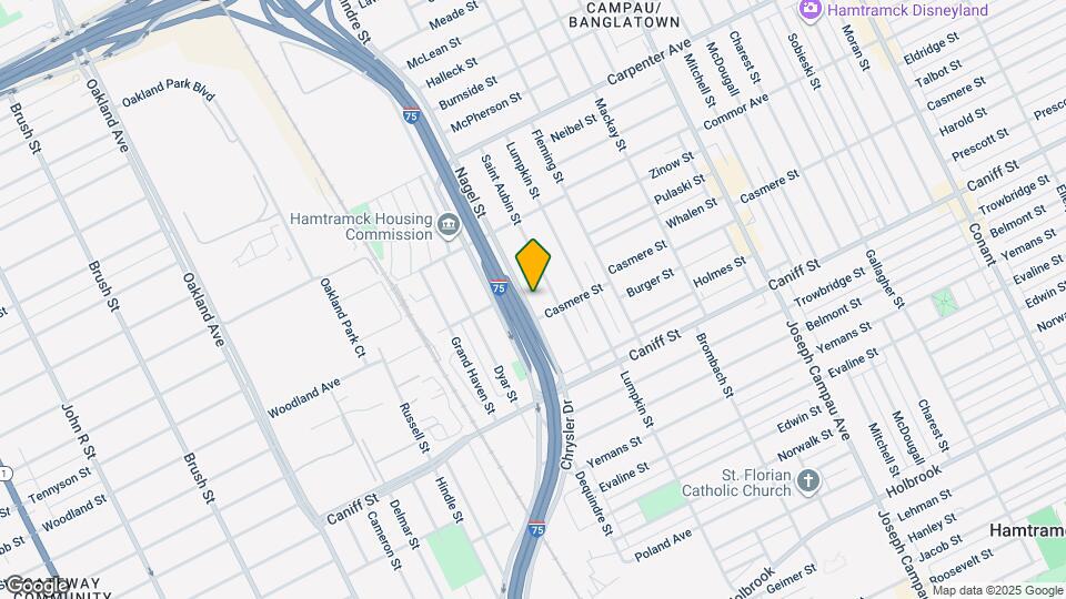 11538 Nagel St Map and Location Details