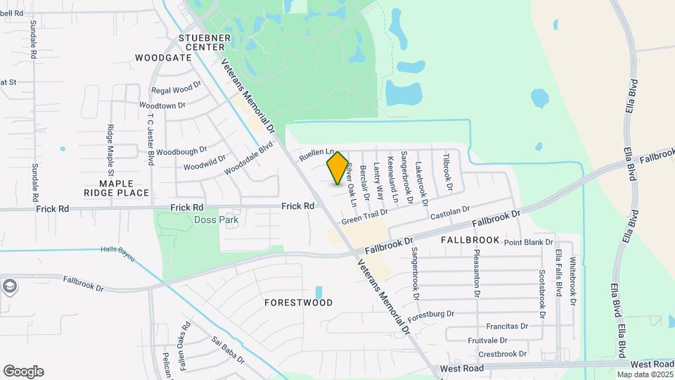 1614 Talbrook Dr Map and Location Details