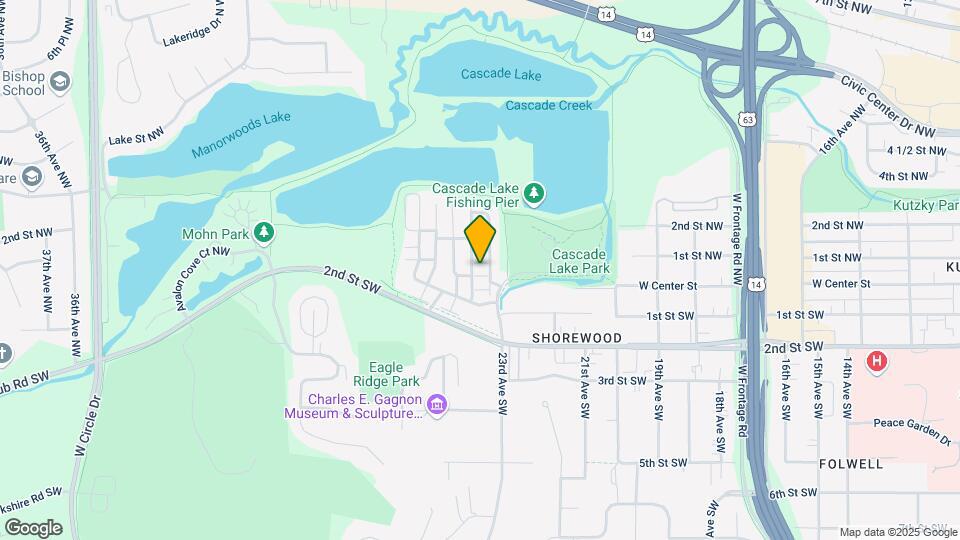 Cascade Shores Townhomes Map and Location Details