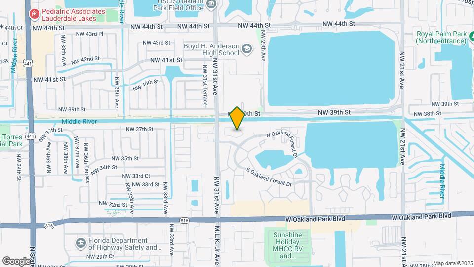 3065 N Oakland Forest Dr Map and Location Details