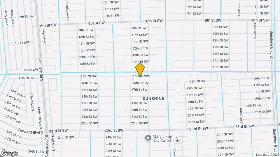 3811 15th St SW Map and Location Details