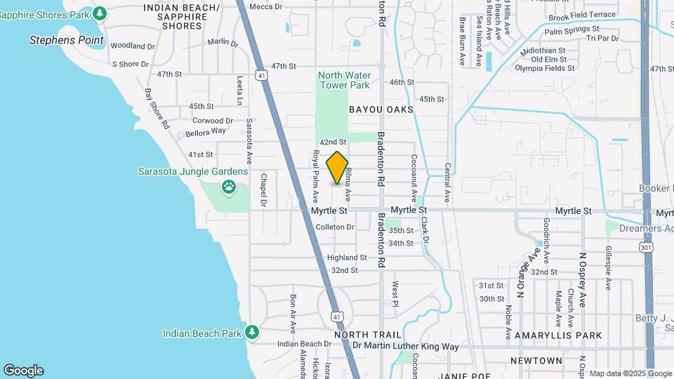 3818 Carolina Ave Mapa y Detalles de la Ubicación