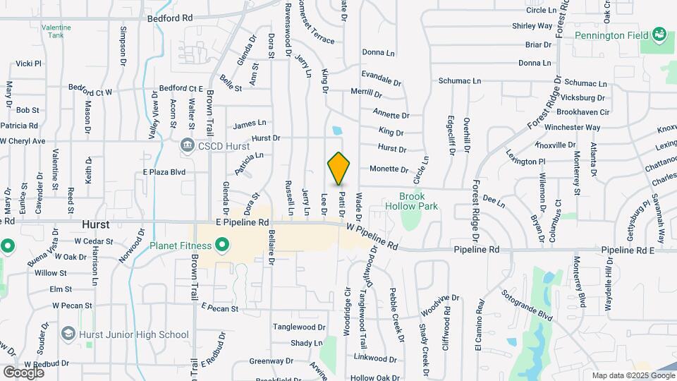 829 Patti Dr Map and Location Details
