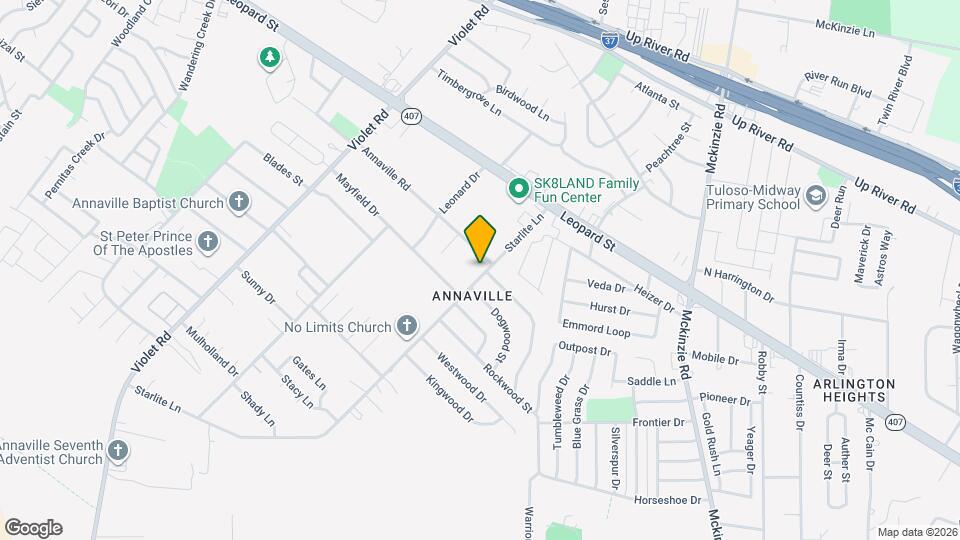 4241 Starlite Ln Mapa y Detalles de la Ubicación