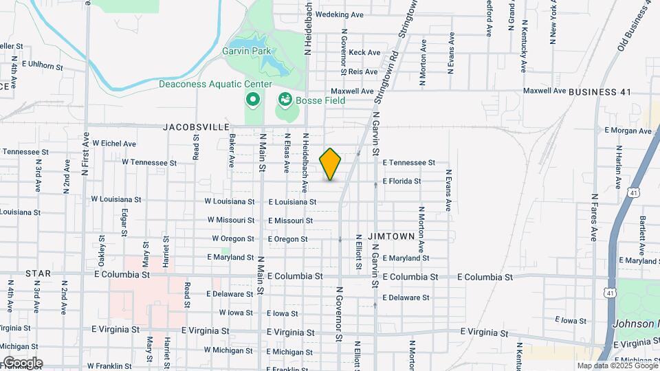 307 E Florida St Map and Location Details