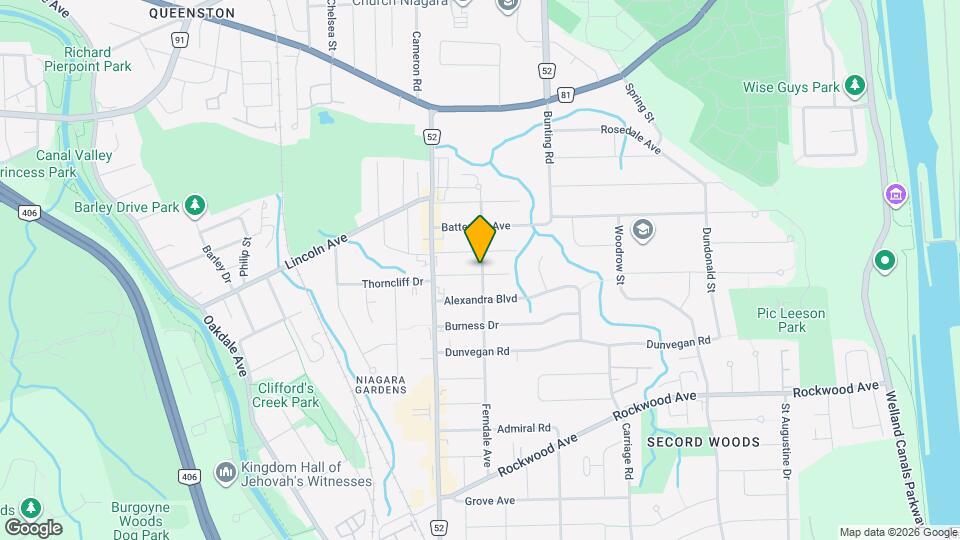 12 Ferndale Ave Map and Location Details