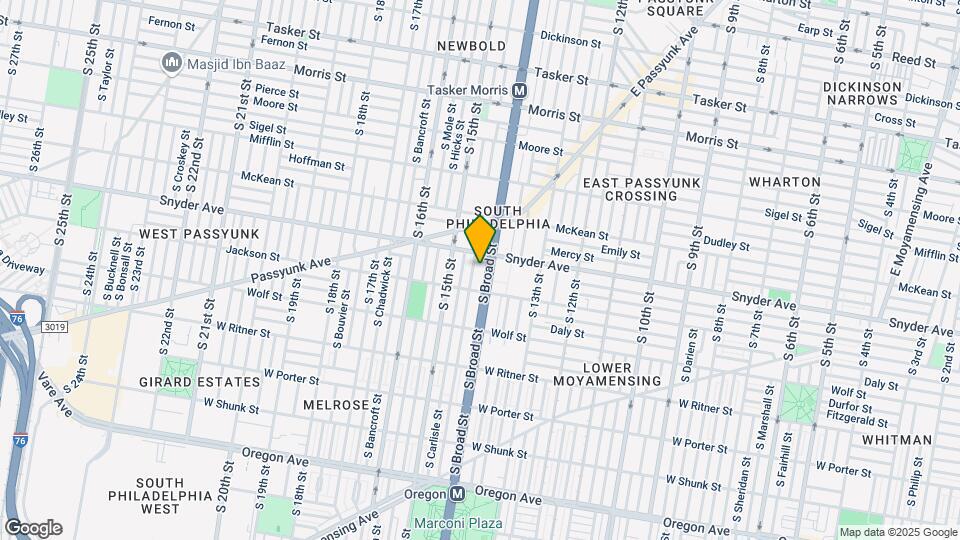2118 S Broad St-Unit -2 Map and Location Details