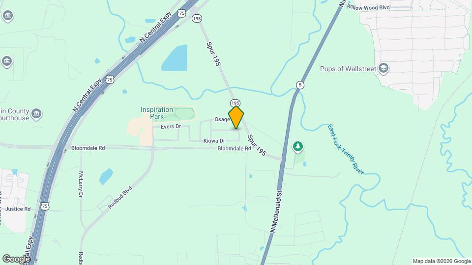 501 Wichita Trail Map and Location Details