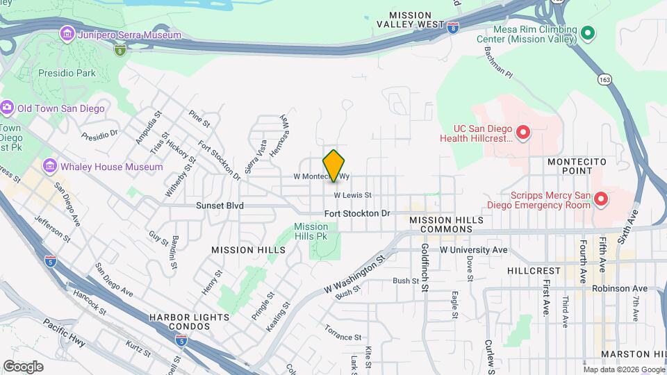 4116 Randolph St Map and Location Details