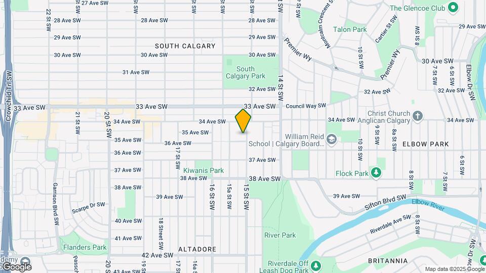 3527 15 St SW Map and Location Details