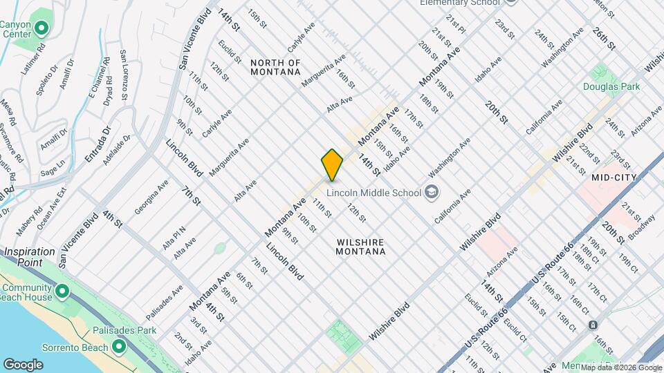 825 12th St, Unit 3 Mapa y Detalles de la Ubicación