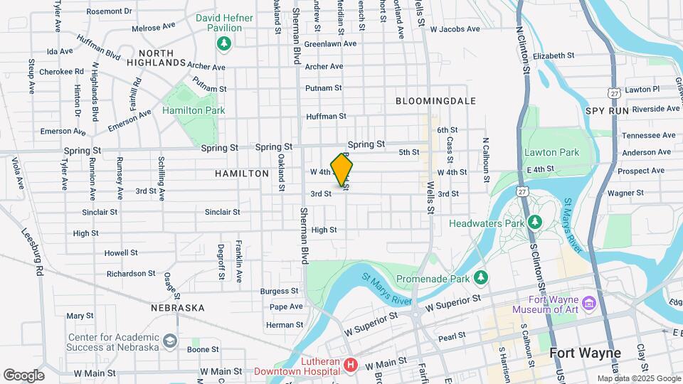 710 3rd St Map and Location Details