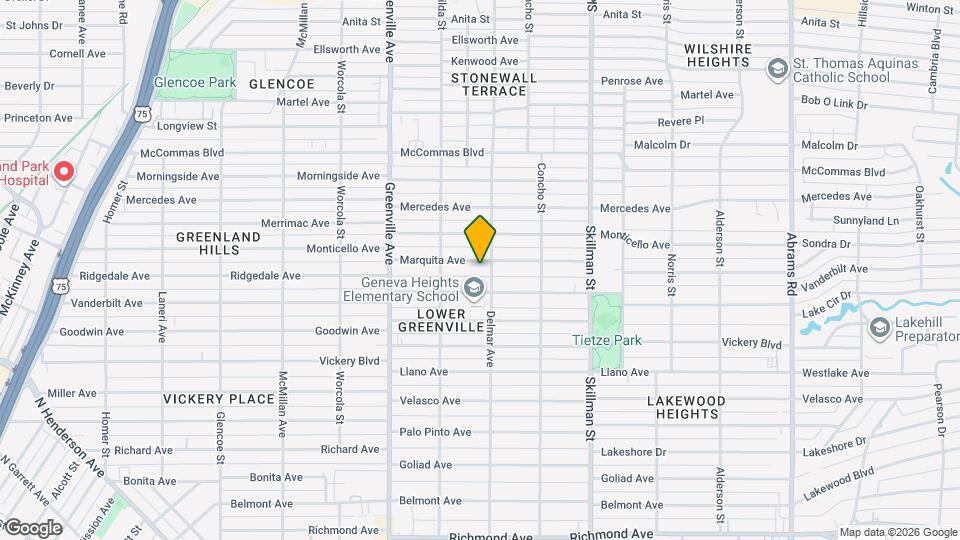 5840 Marquita Ave Map and Location Details