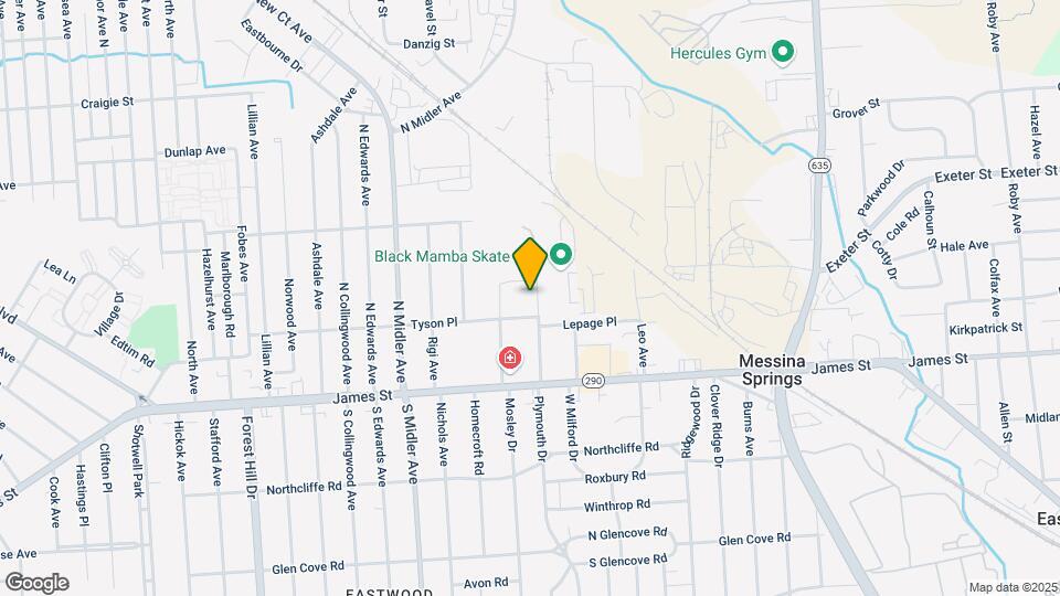 209 Lamson St Map and Location Details
