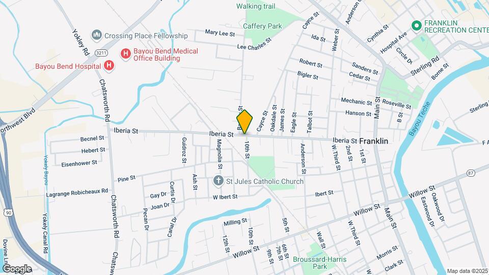 1013 Iberia St Map and Location Details