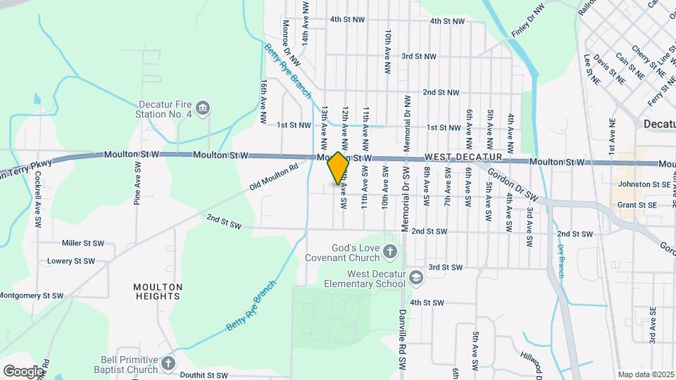 221 12th Ave SW Map and Location Details