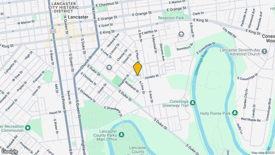 148 Juniata St Map and Location Details