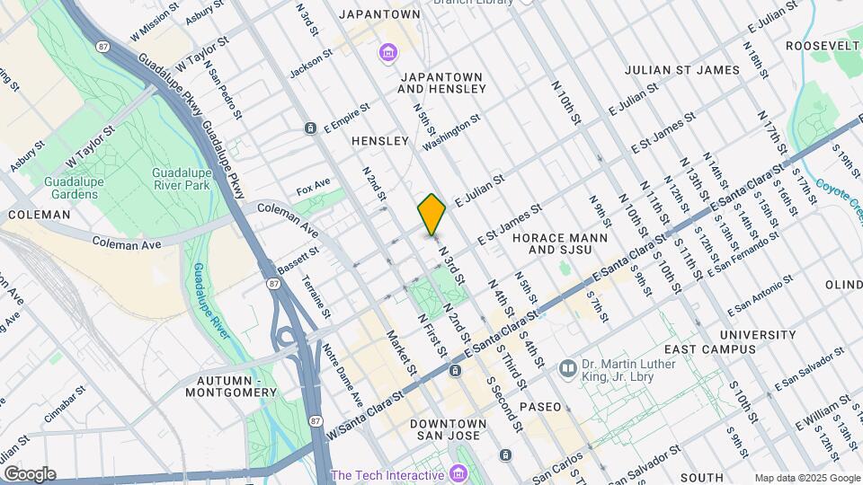 253 N 3rd St Mapa y Detalles de la Ubicación