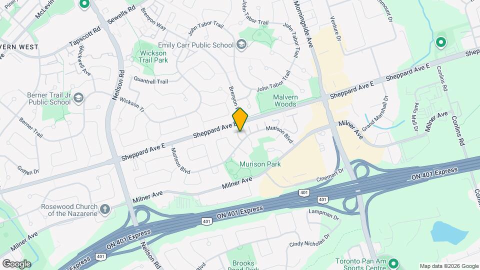 120 Murison Blvd Map and Location Details