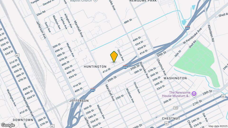 4128 Newsome Dr Map and Location Details