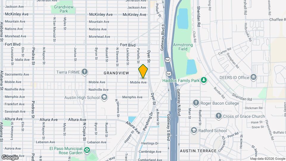 3915 Mobile Ave Map and Location Details