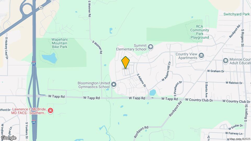 2599 S Flat Rock Rd Map and Location Details