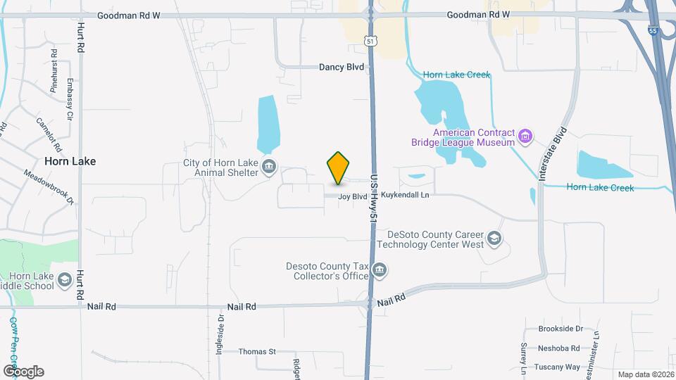 1614 Joy Blvd Map and Location Details