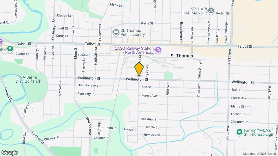 151 Wellington St Map and Location Details