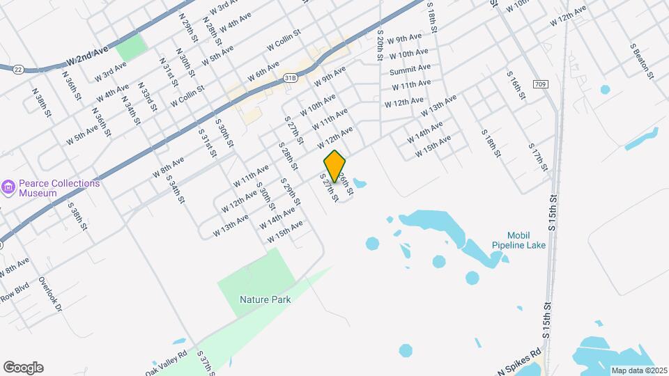 1001 S 27th St Map and Location Details