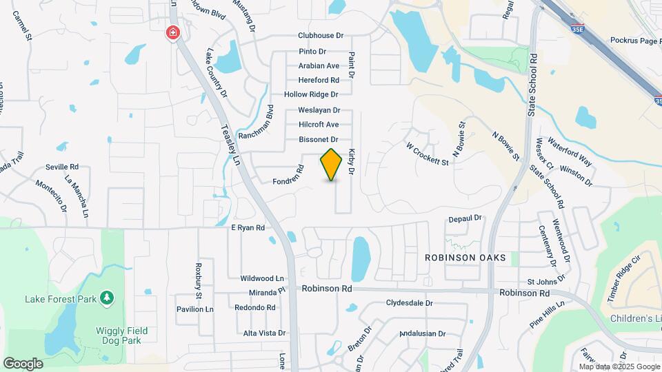 3900 Chimney Rock Dr Map and Location Details