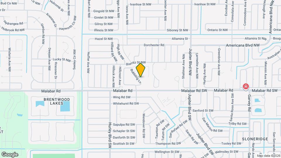 185 Bubbling Ln Map and Location Details