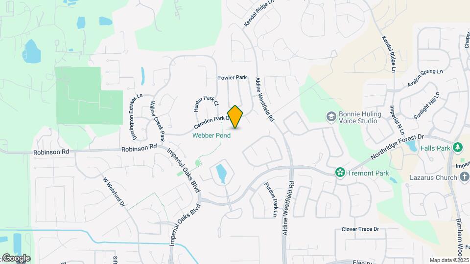 2518 Hidden Park Ln Map and Location Details