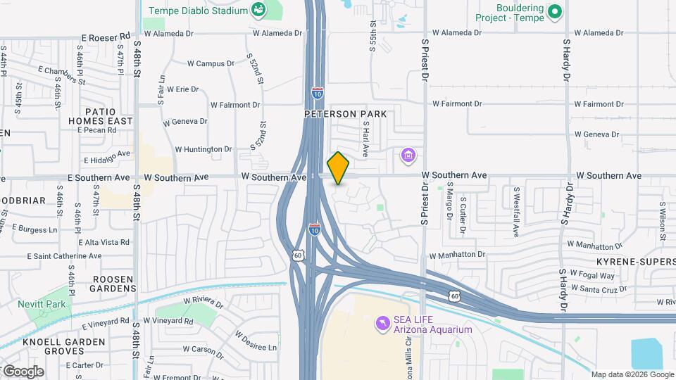 1814 W Village Way Map and Location Details