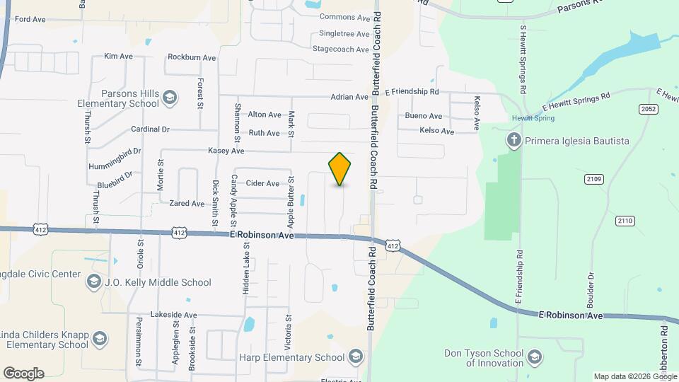 1752 Breckenridge St Map and Location Details