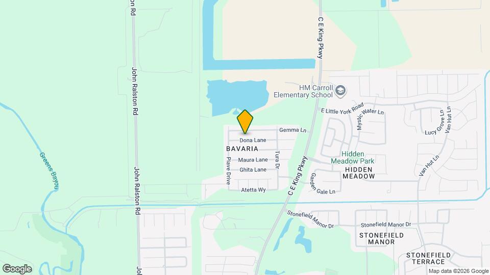 12243 Dona Lane Map and Location Details